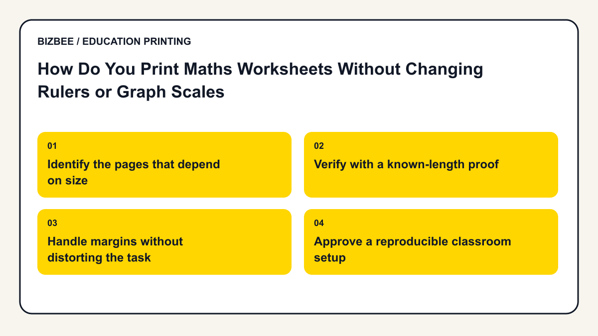 Planning diagram for how do you print maths worksheets without changing rulers or graph scales
