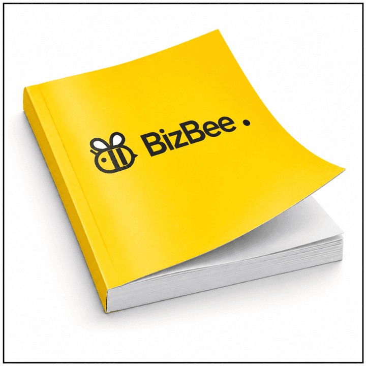 Soft Cover + Glue Binding print finishing example