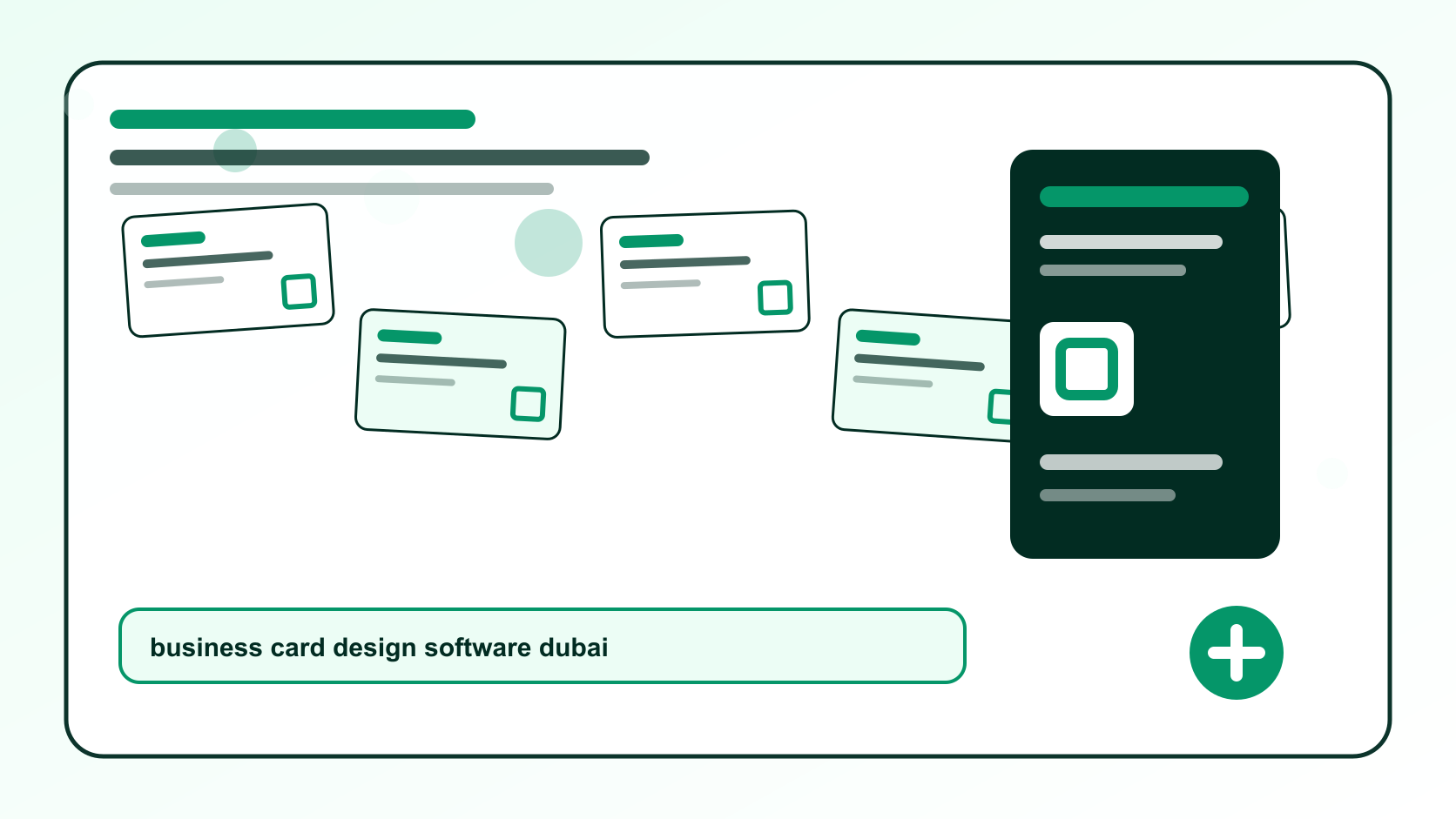 BizBee print guide visual for best business card design software before printing showing business card design workflow comparison across beginner and designer tools.