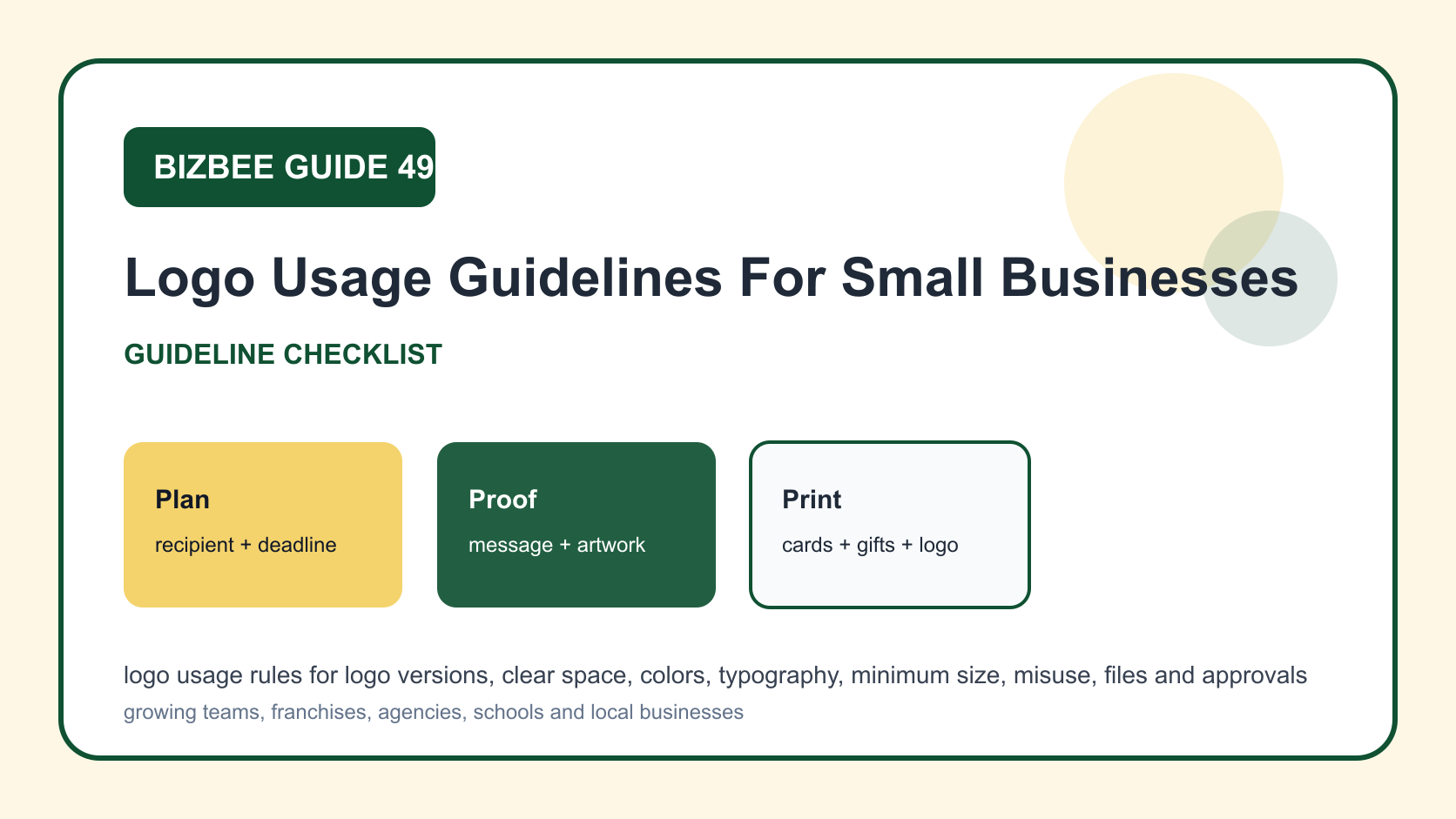 logo usage rules for Dubai cards, gifts and logo materials