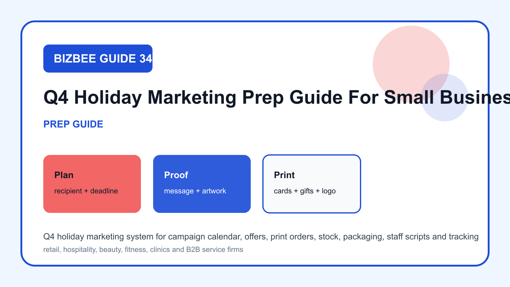 Q4 holiday marketing system for Dubai cards, gifts and logo materials