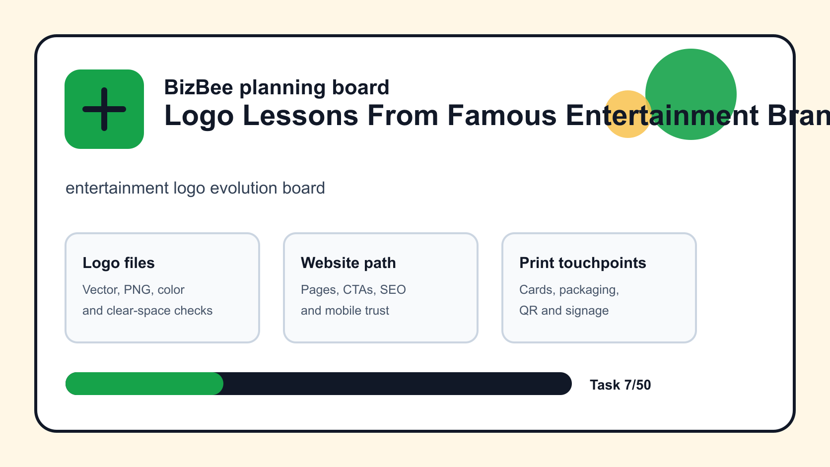 entertainment logo evolution board for Dubai logo, website and ecommerce planning