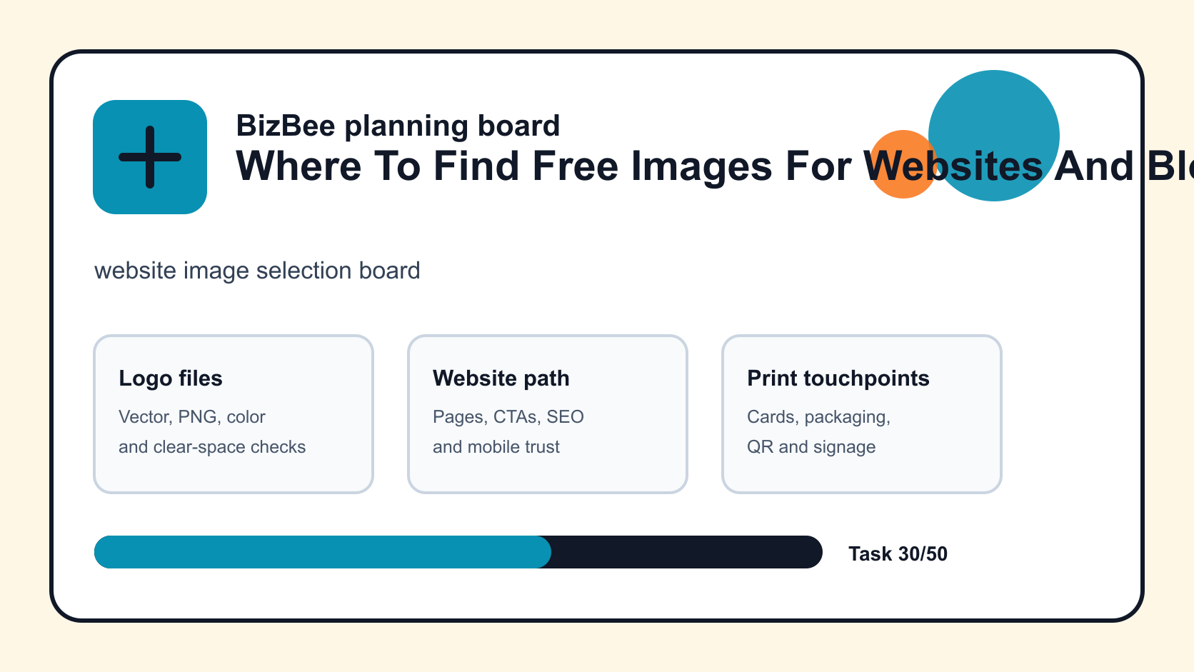 website image selection board for Dubai logo, website and ecommerce planning