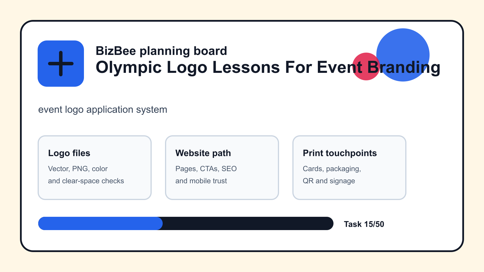 event logo application system for Dubai logo, website and ecommerce planning